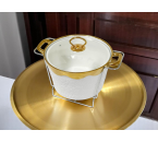 CR919CH Penghangat Makanan Bulat (with Embossed Flower)